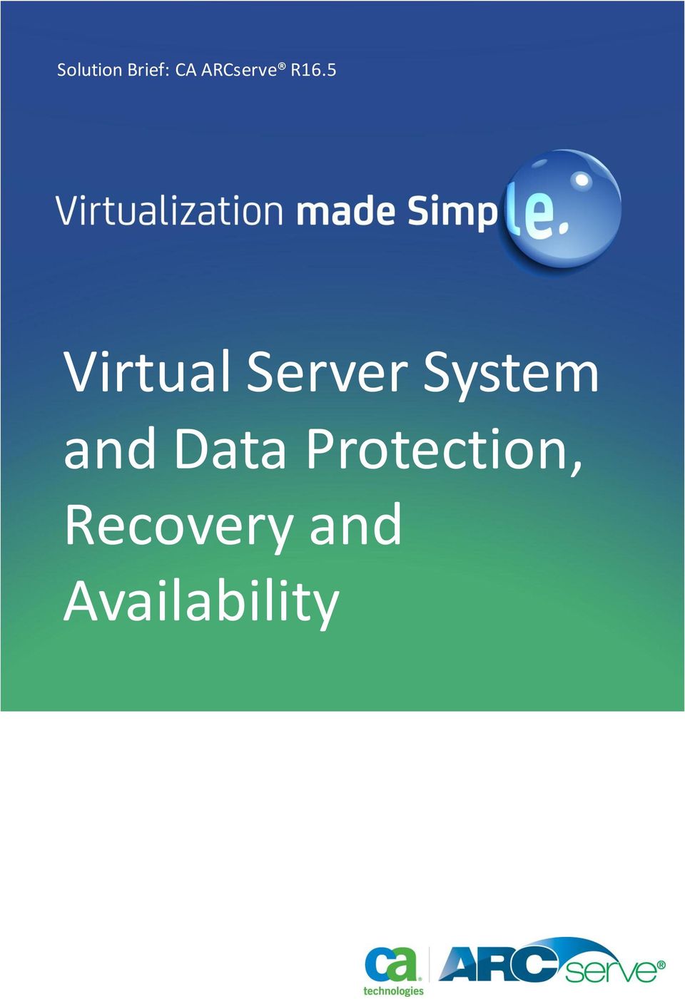 Virtual Server System and Data