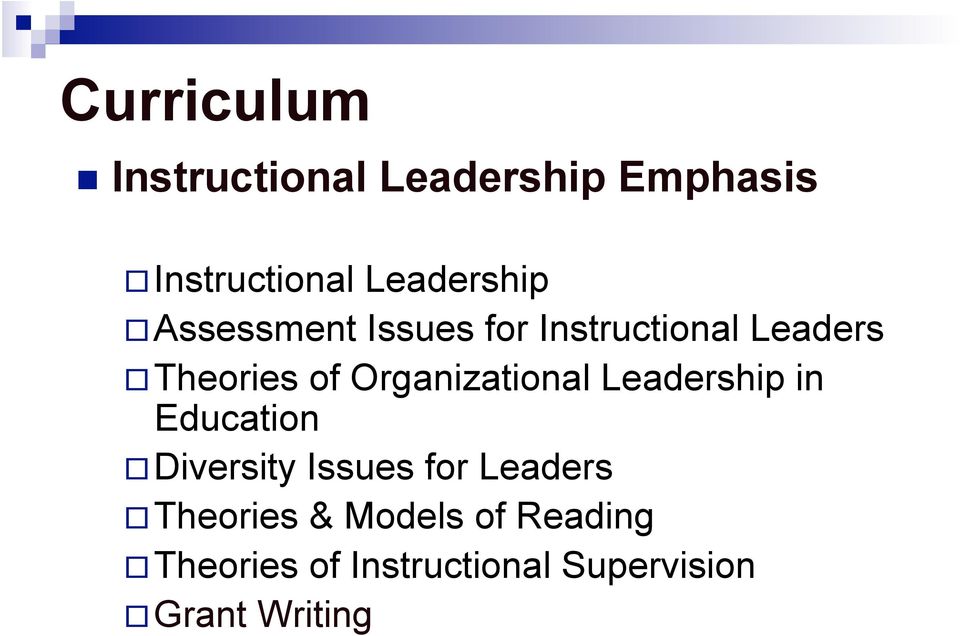 Organizational Leadership in Education Diversity Issues for Leaders