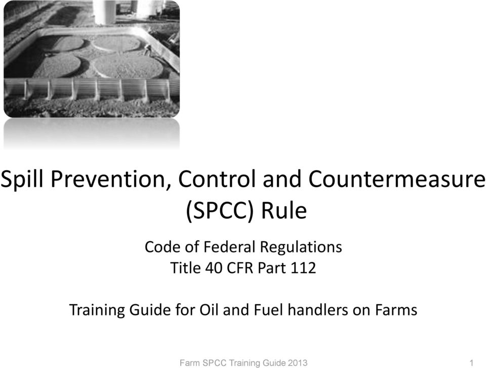 Federal Regulations Title 40 CFR Part