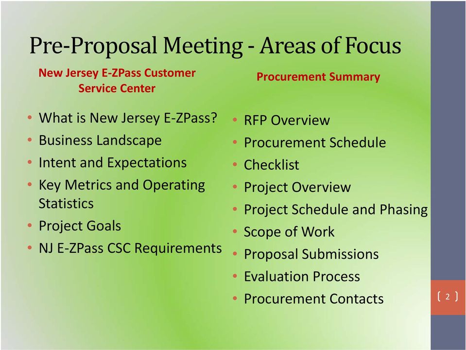 Request For Proposal Rm E Zpass Customer Service Center Pre Proposal