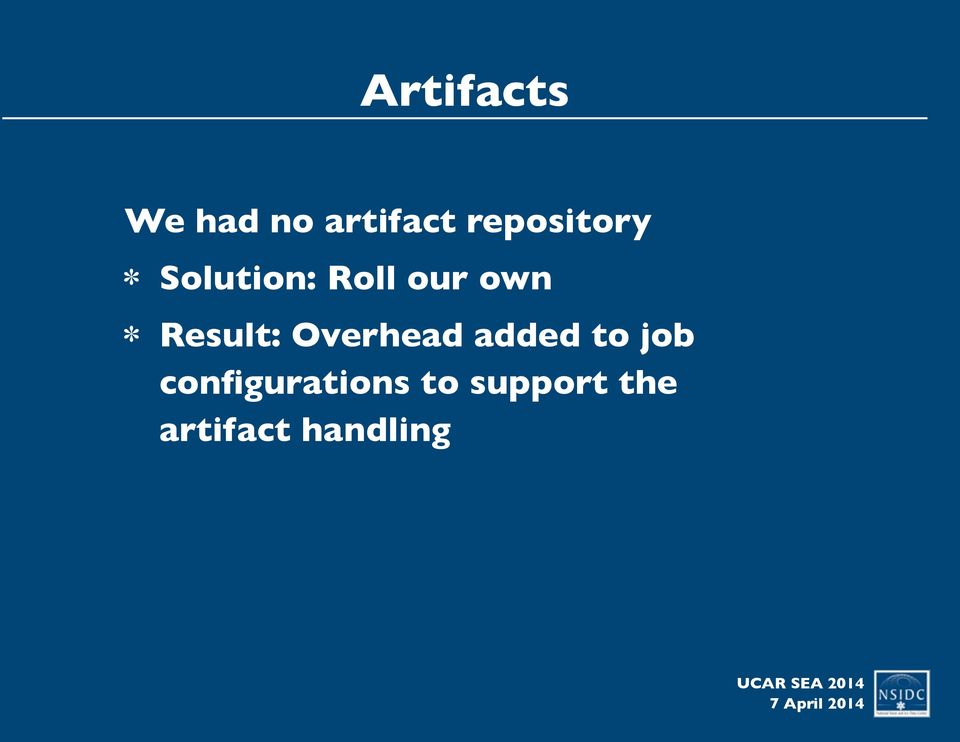 Result: Overhead added to job