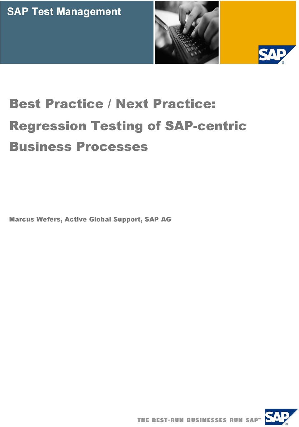 SAP-centric Business Processes