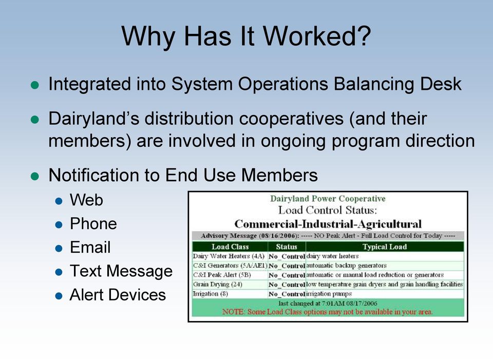 distribution cooperatives (and their members) are involved