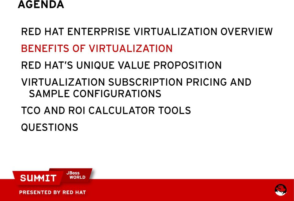 PROPOSITION VIRTUALIZATION SUBSCRIPTION PRICING AND