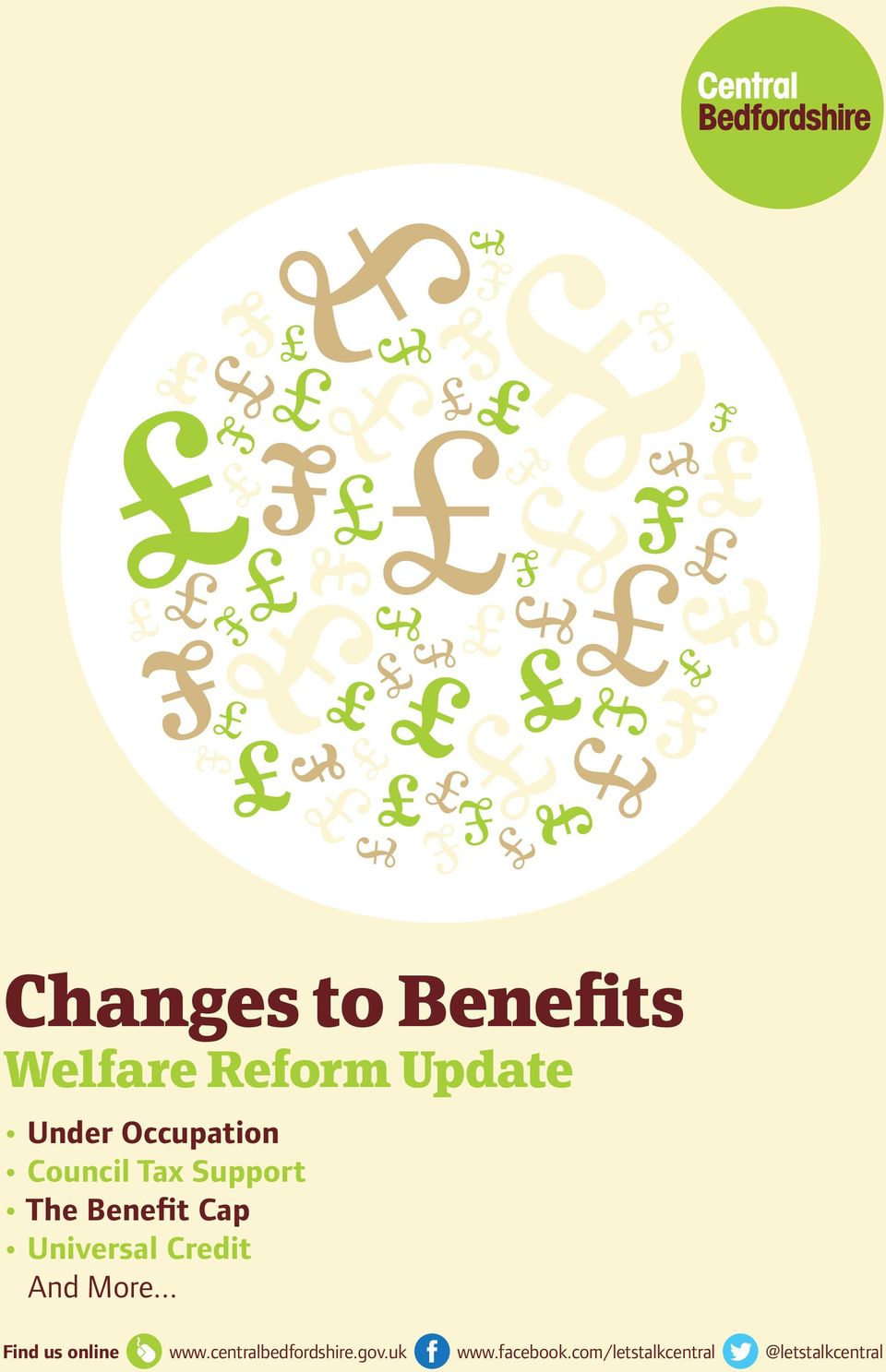 Universal Credit And More... Find us online www.