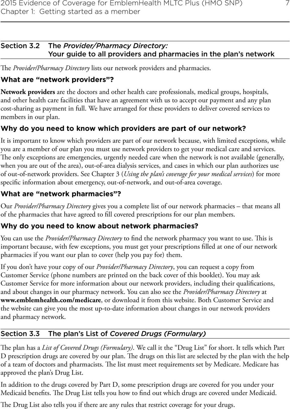 What are network providers?