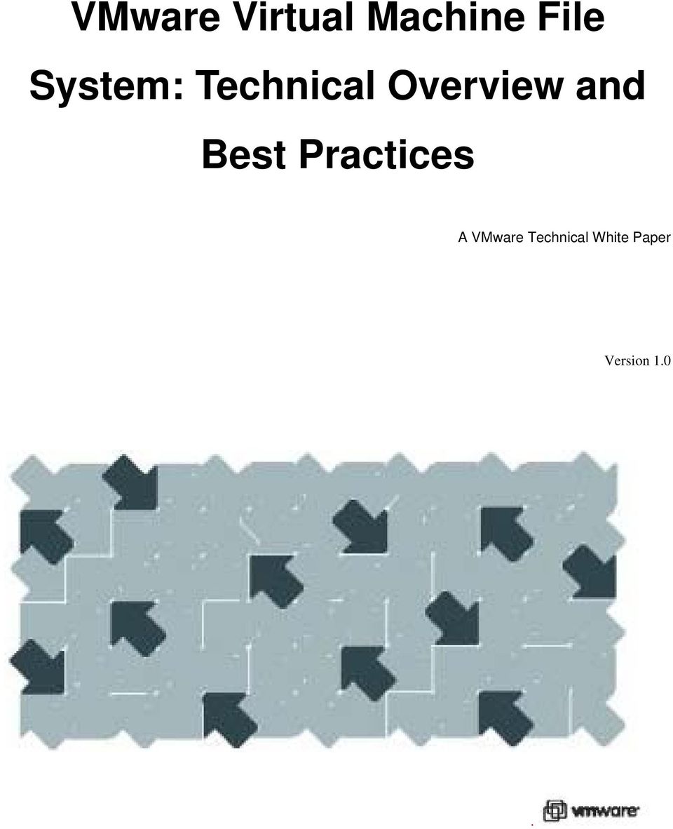 and Best Practices A VMware