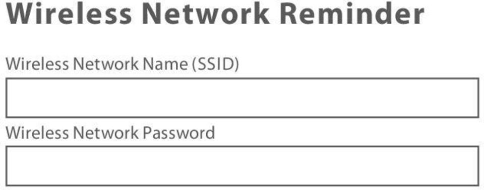 (SSID)  Password
