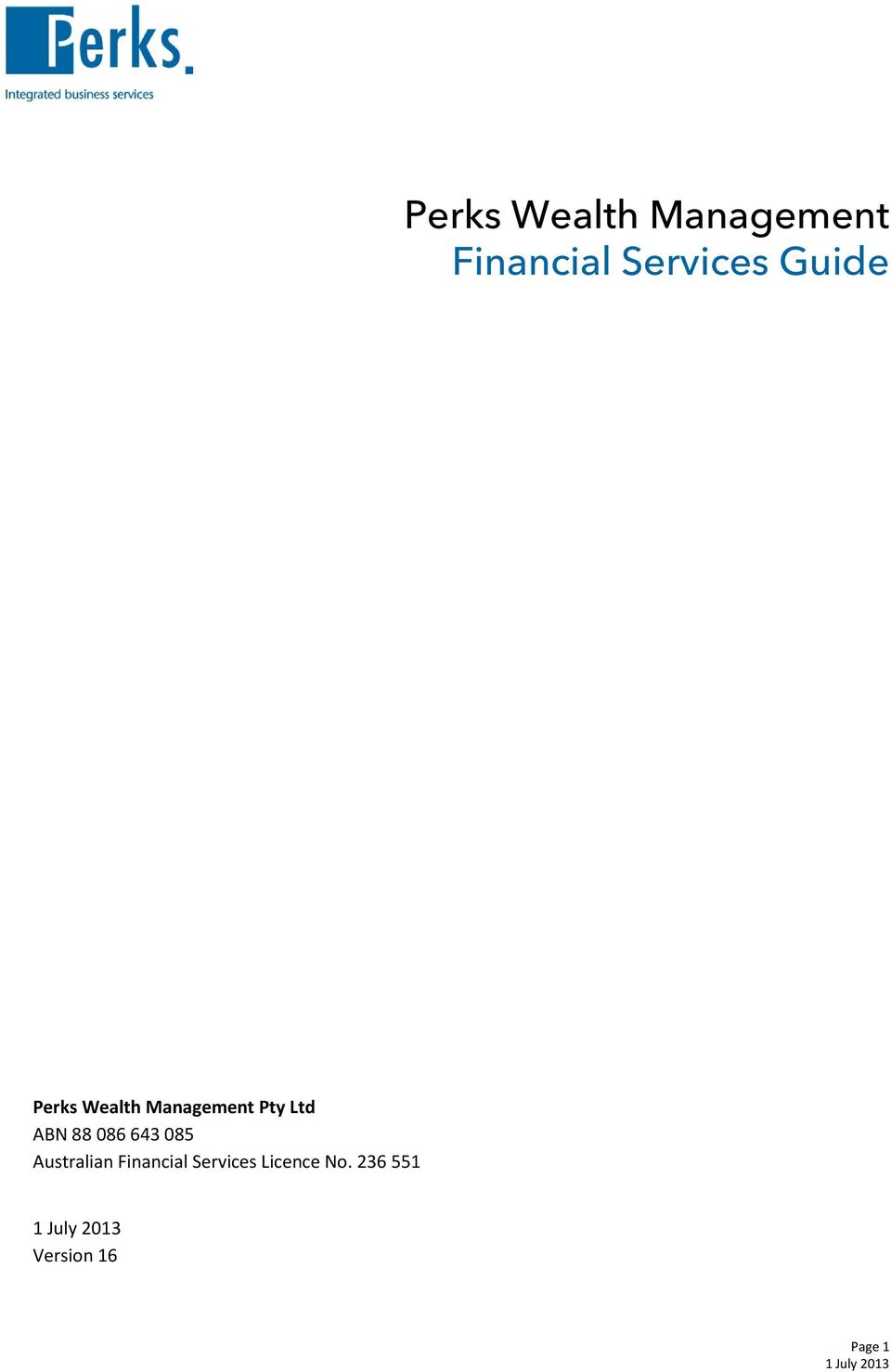 Australian Financial Services