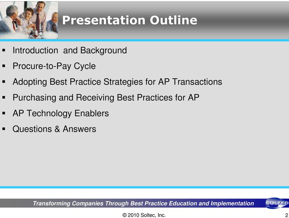 Strategies for AP Transactions Purchasing and
