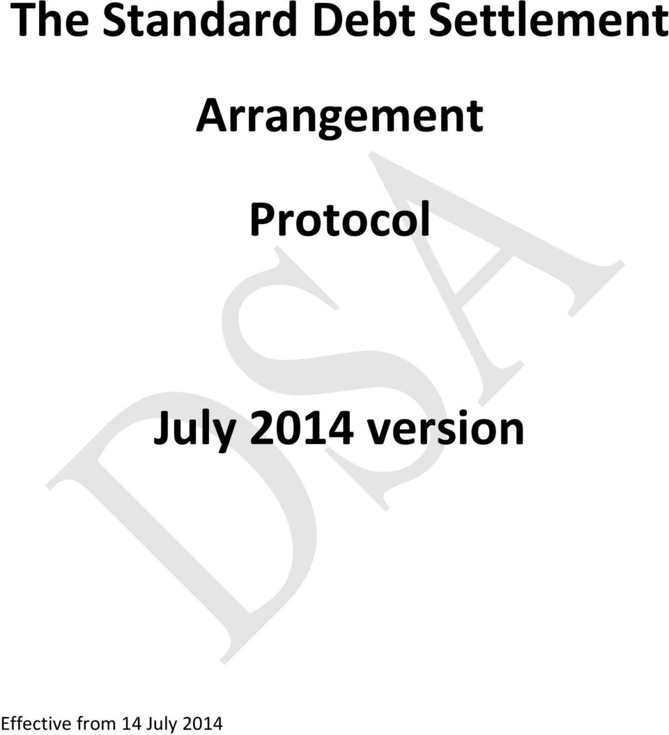 Protocol July 2014