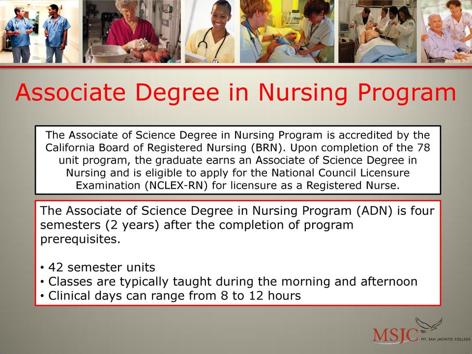 Licensure Examination (NCLEX-RN) for licensure as a Registered Nurse.