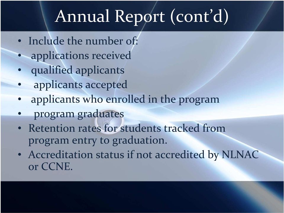 program program graduates Retention rates for students tracked from