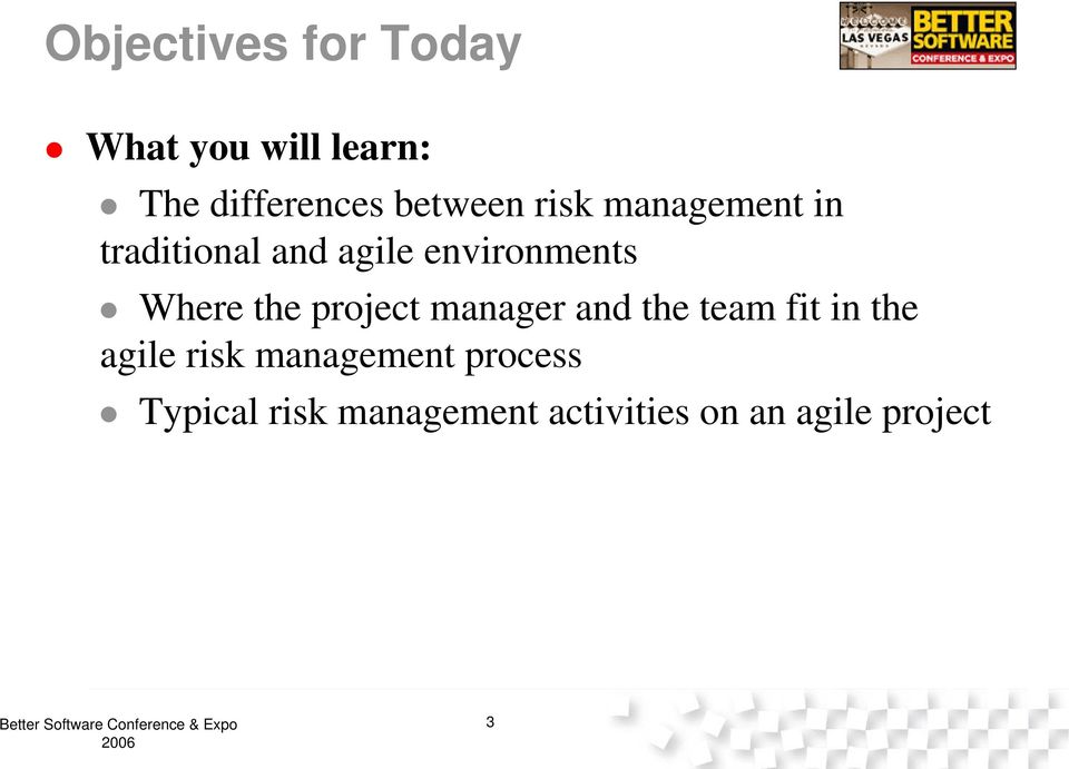 Where the project manager and the team fit in the agile risk