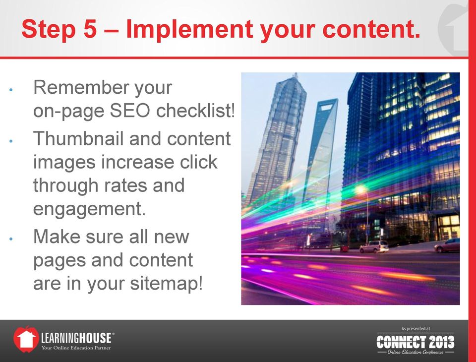 Thumbnail and content images increase click