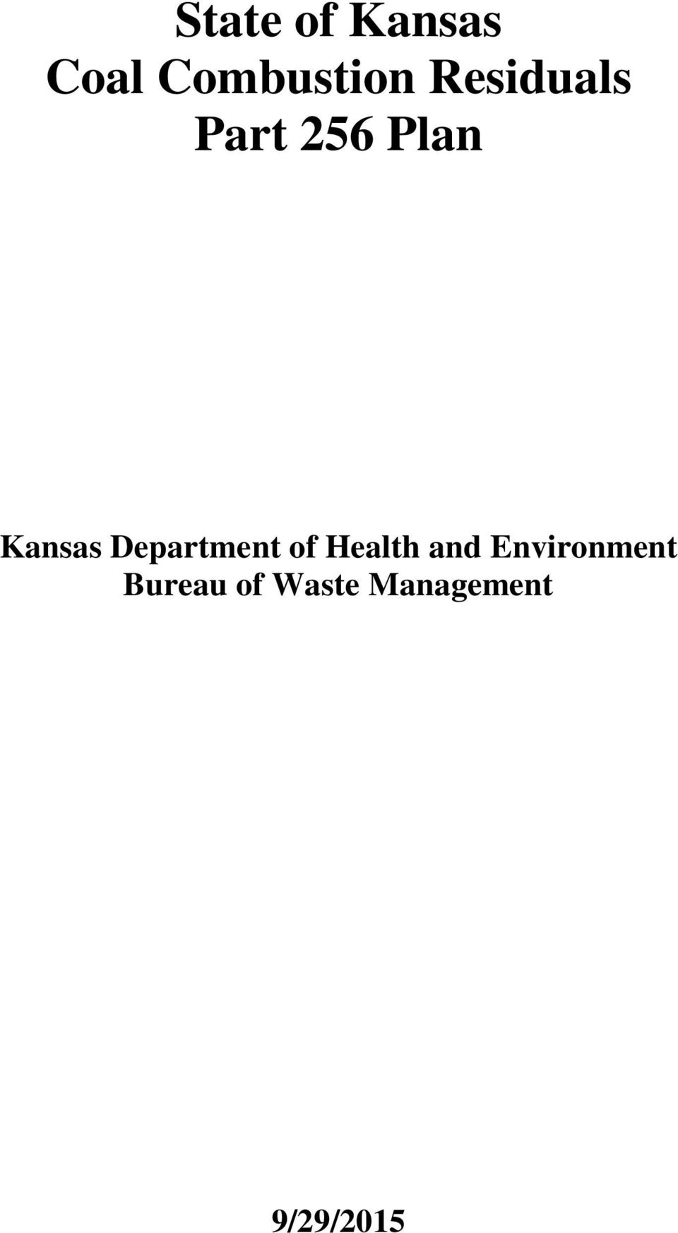 Department of Health and