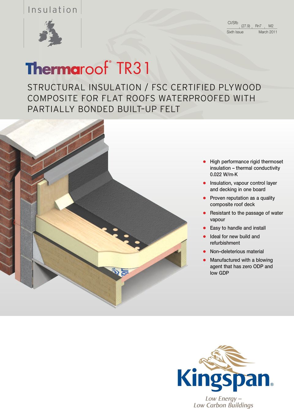 UP FELT High performance rigid thermoset insulation thermal conductivity 0.022 W/m.