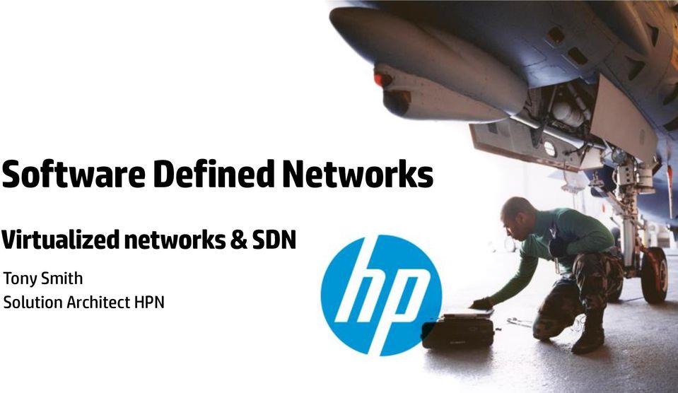 networks & SDN Tony