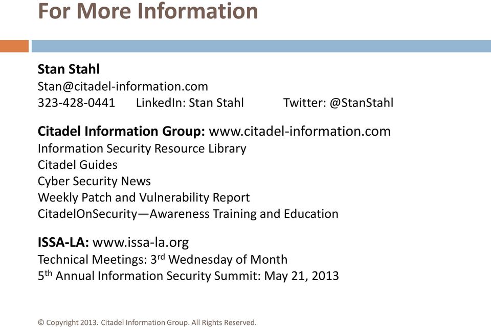com Information Security Resource Library Citadel Guides Cyber Security News Weekly Patch and Vulnerability