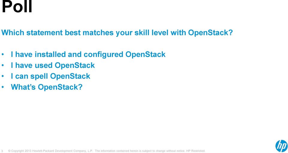 I have installed and configured OpenStack