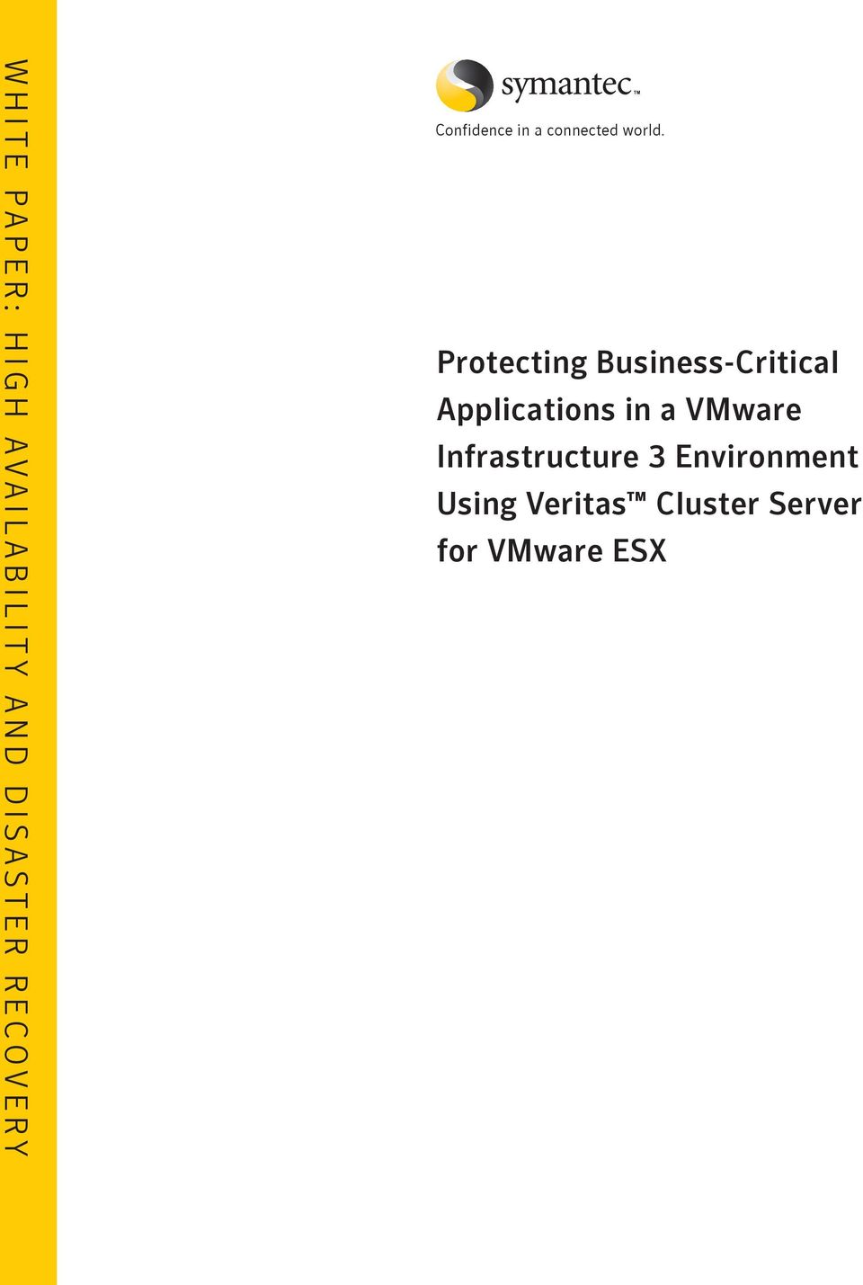 Protecting Business-Critical Applications in a VMware