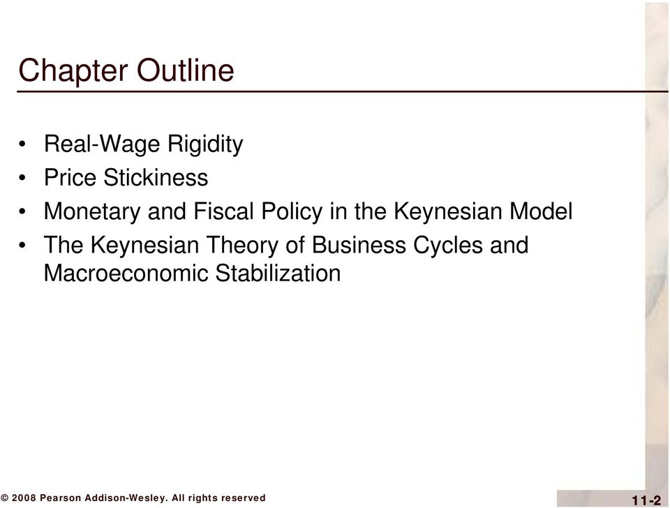Keynesian Model The Keynesian Theory of