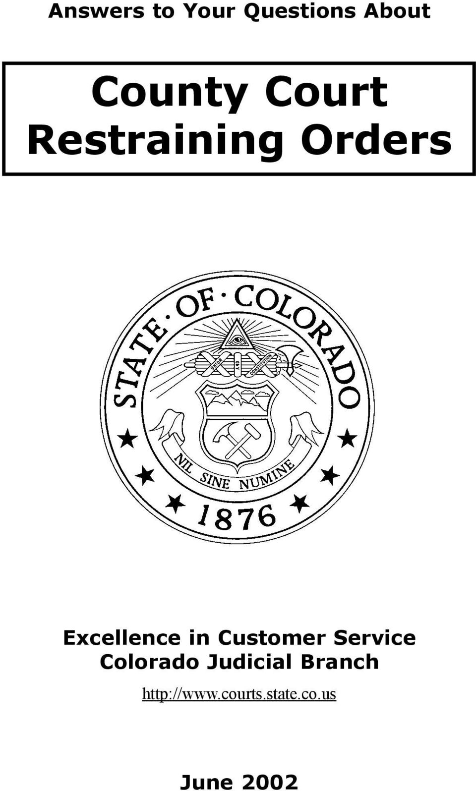 Customer Service Colorado Judicial
