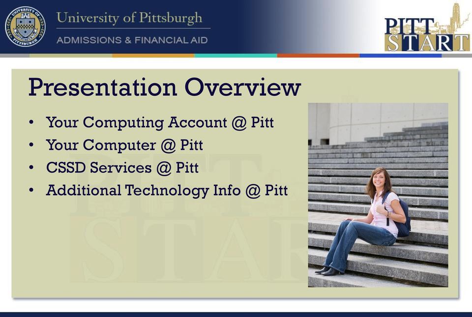 Computer @ Pitt CSSD Services @