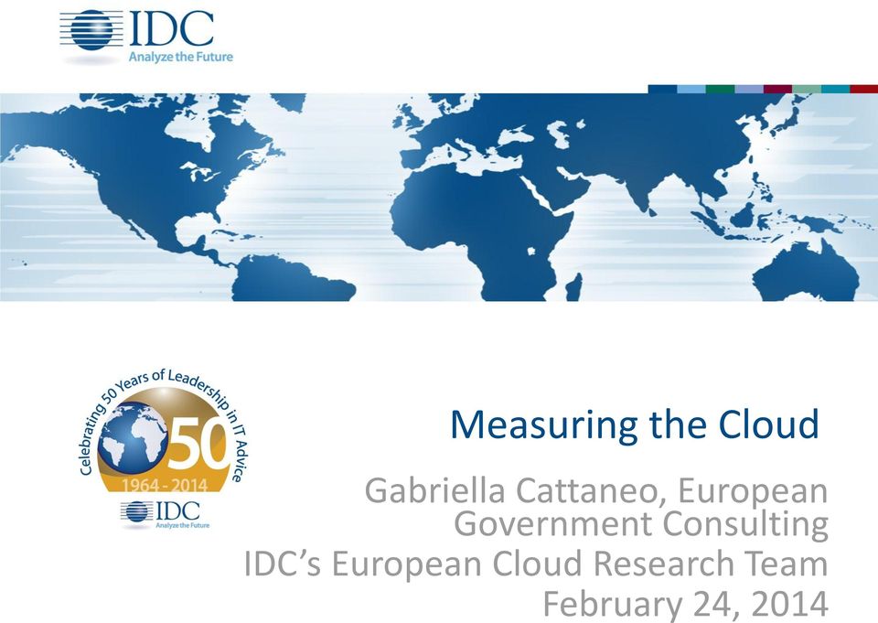 Consulting IDC s European