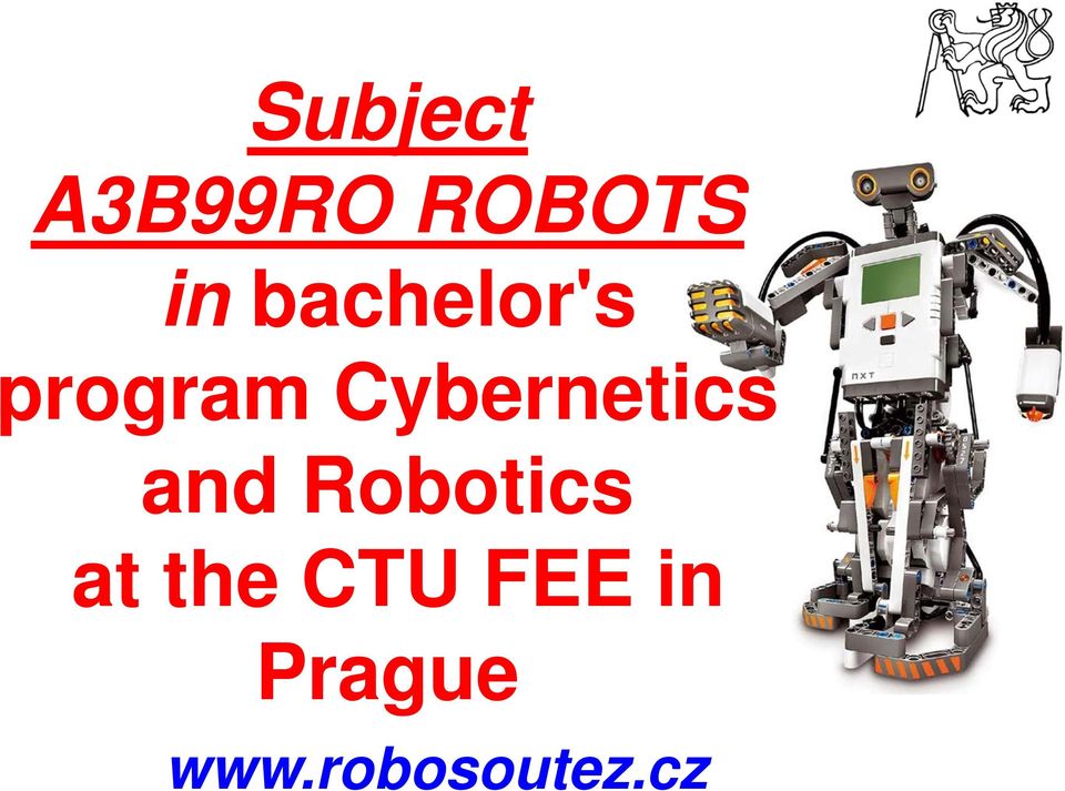 Cybernetics and Robotics at