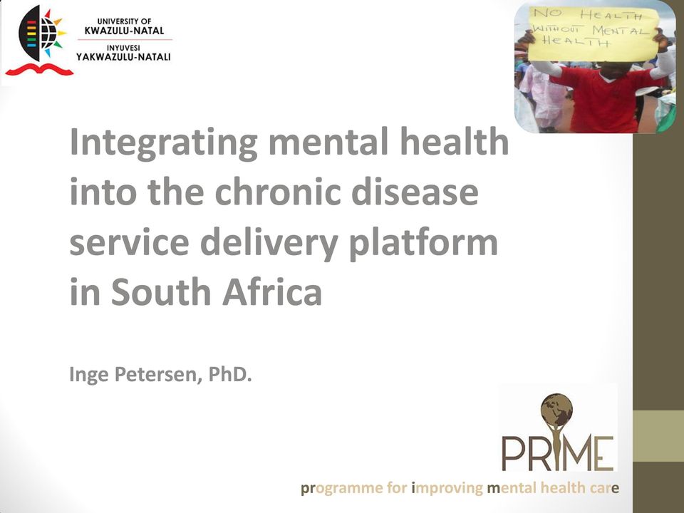 platform in South Africa Inge