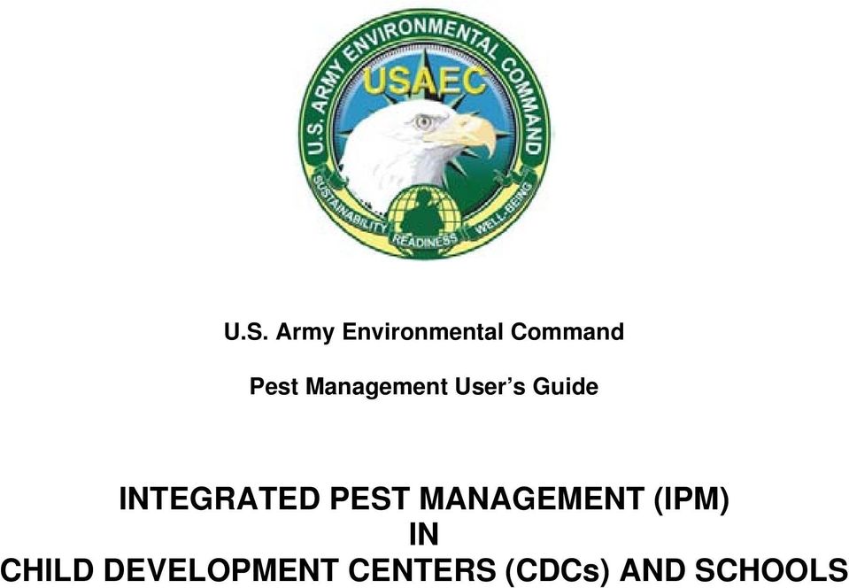 INTEGRATED PEST MANAGEMENT (IPM) IN