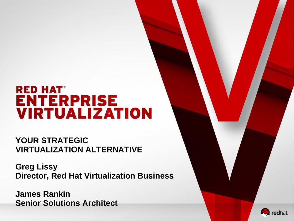 Red Hat Virtualization Business