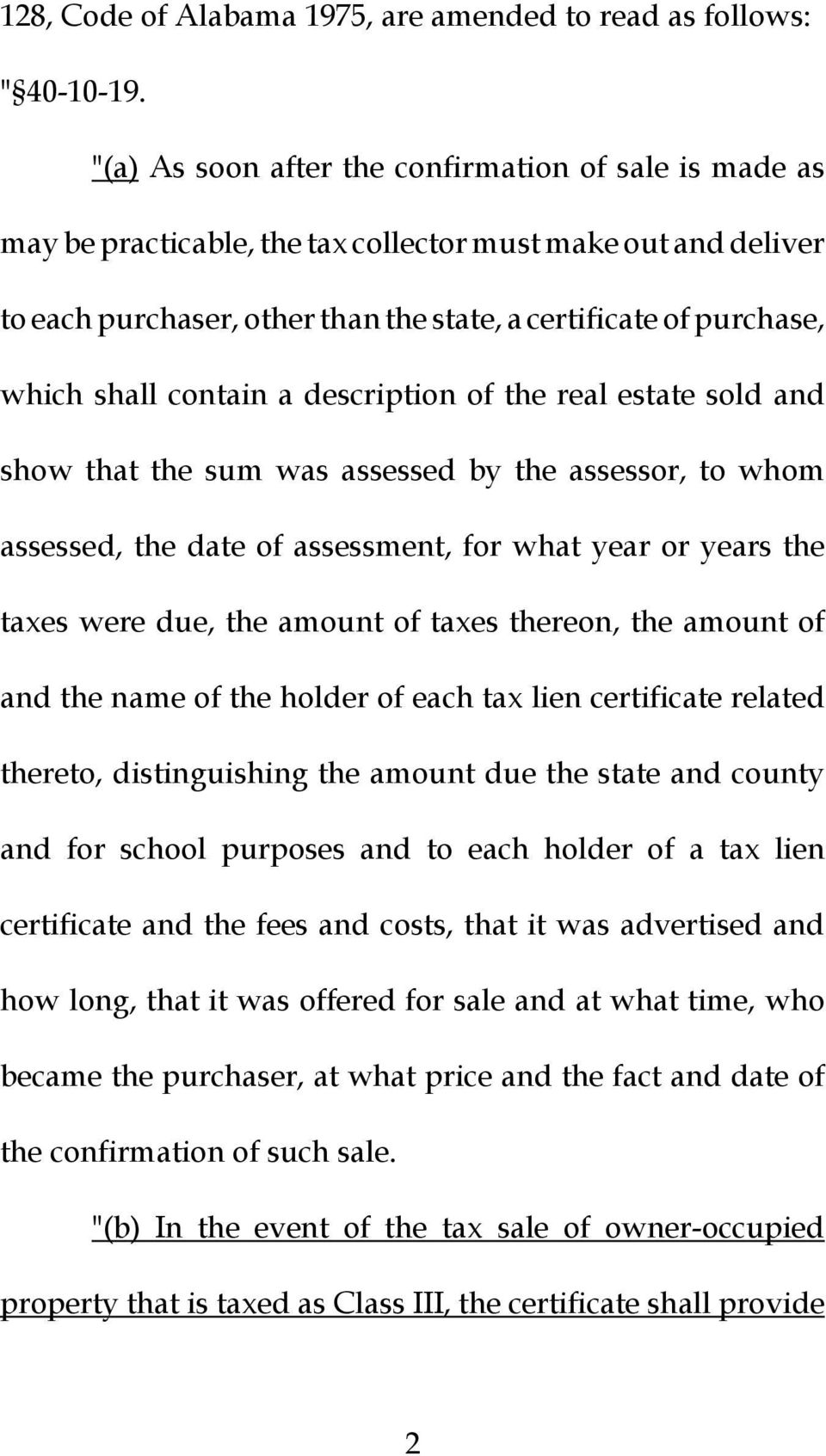 contain a description of the real estate sold and show that the sum was assessed by the assessor, to whom assessed, the date of assessment, for what year or years the taxes were due, the amount of