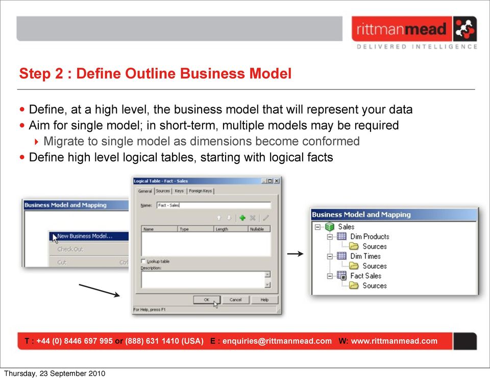 short-term, multiple models may be required Migrate to single model as