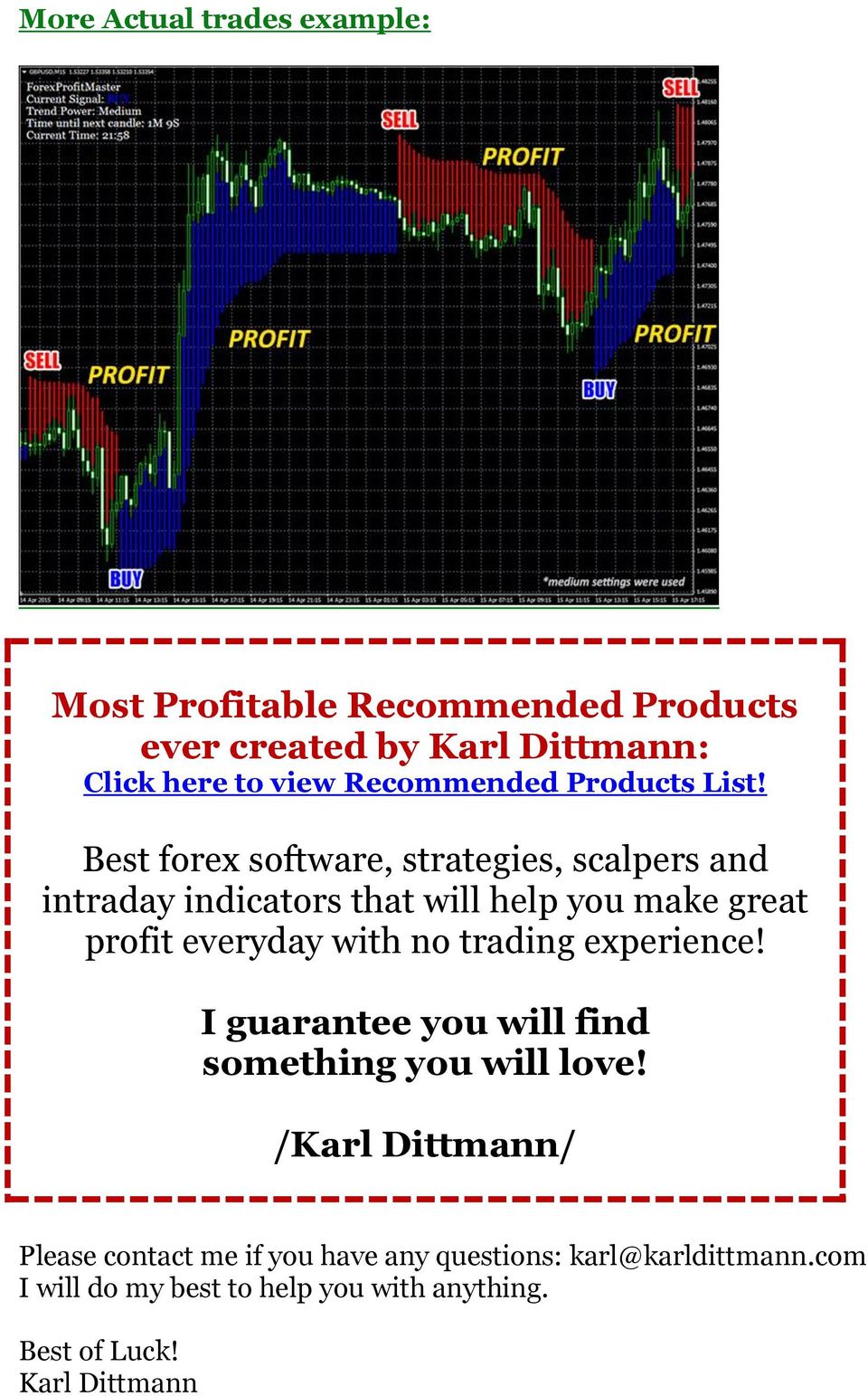 Best forex software, strategies, scalpers and intraday indicators that will help you make great profit everyday with no
