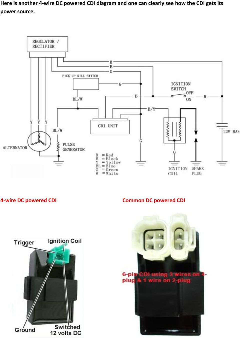 4 Pin Cdi Wiring Diagram
