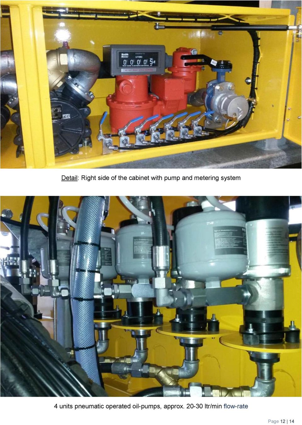 units pneumatic operated oil-pumps,