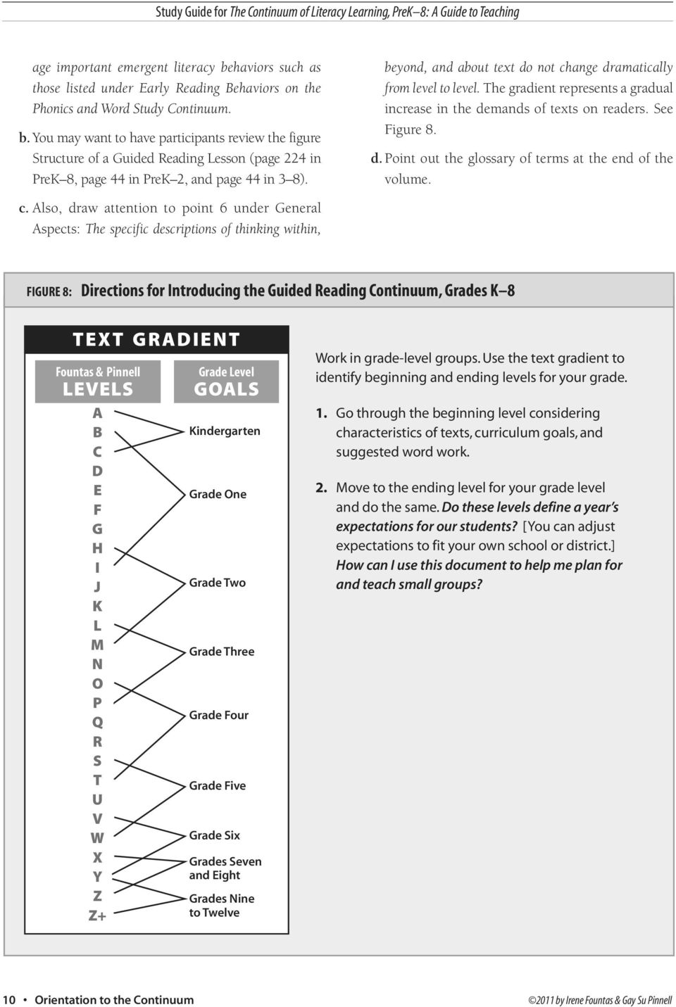 StudyGuide. Irene C. Fountas Gay Su Pinnell - PDF Free Download Inside Guided Reading Lesson Plan Template Fountas And Pinnell