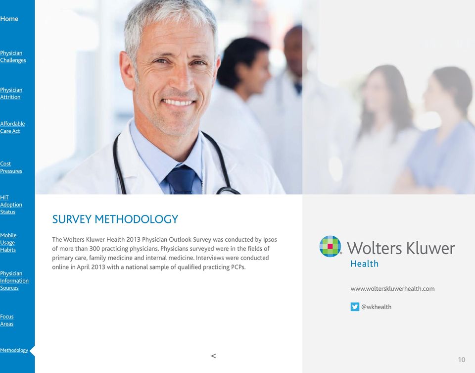 s surveyed were in the fields of primary care, family medicine and internal medicine.