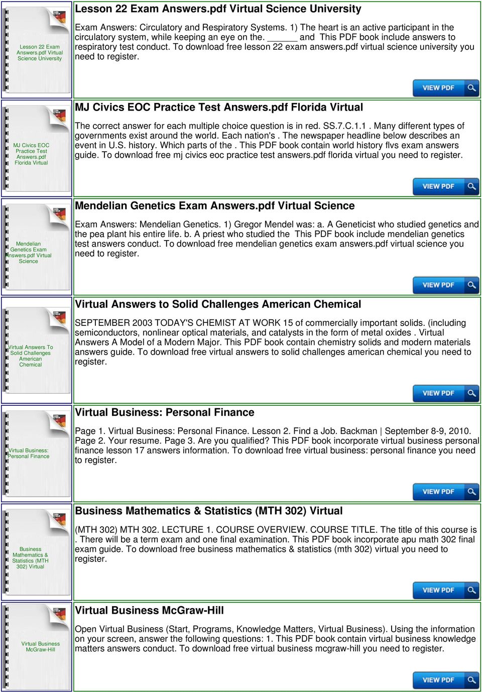 pdf virtual science university you need to MJ Civics EOC Practice Test.pdf Florida Virtual MJ Civics EOC Practice Test.