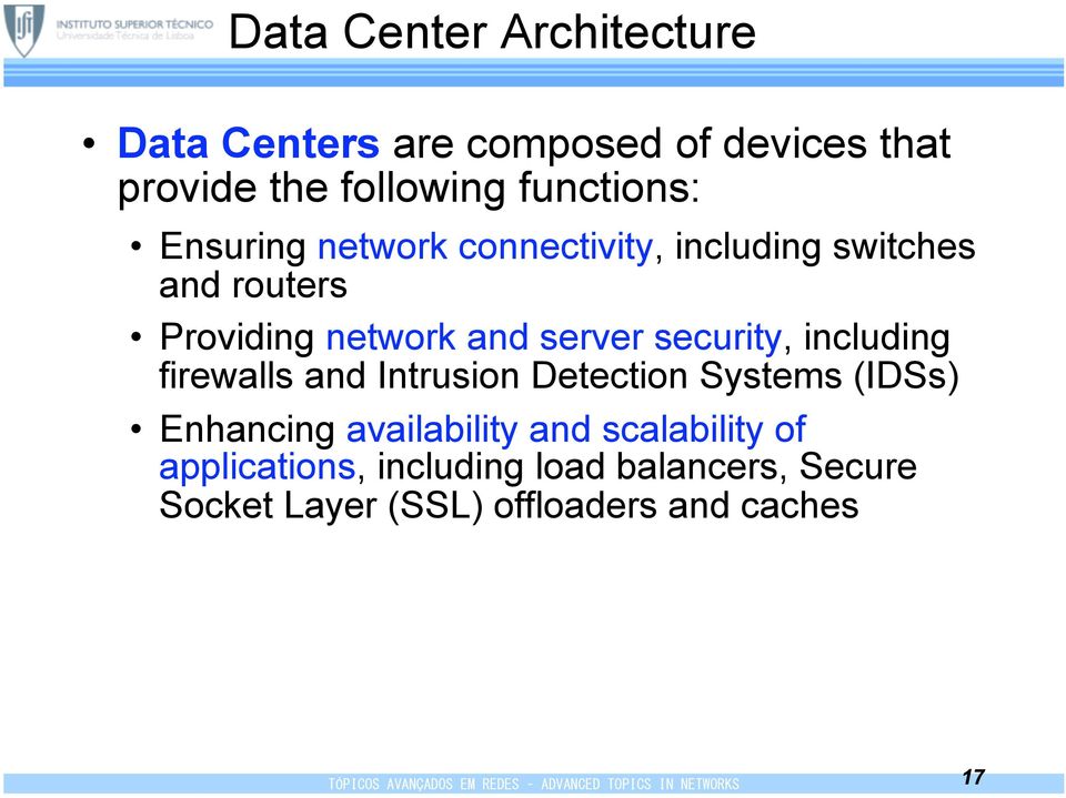 server security, including firewalls and Intrusion Detection Systems (IDSs) Enhancing