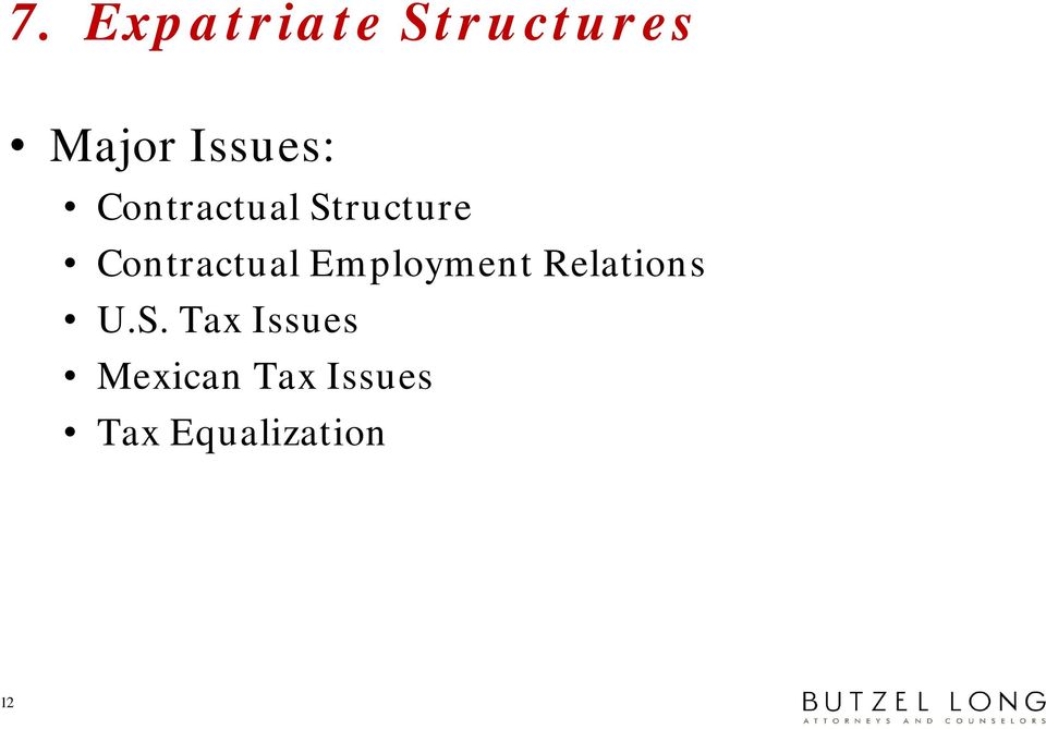 Contractual Employment Relations U.S.