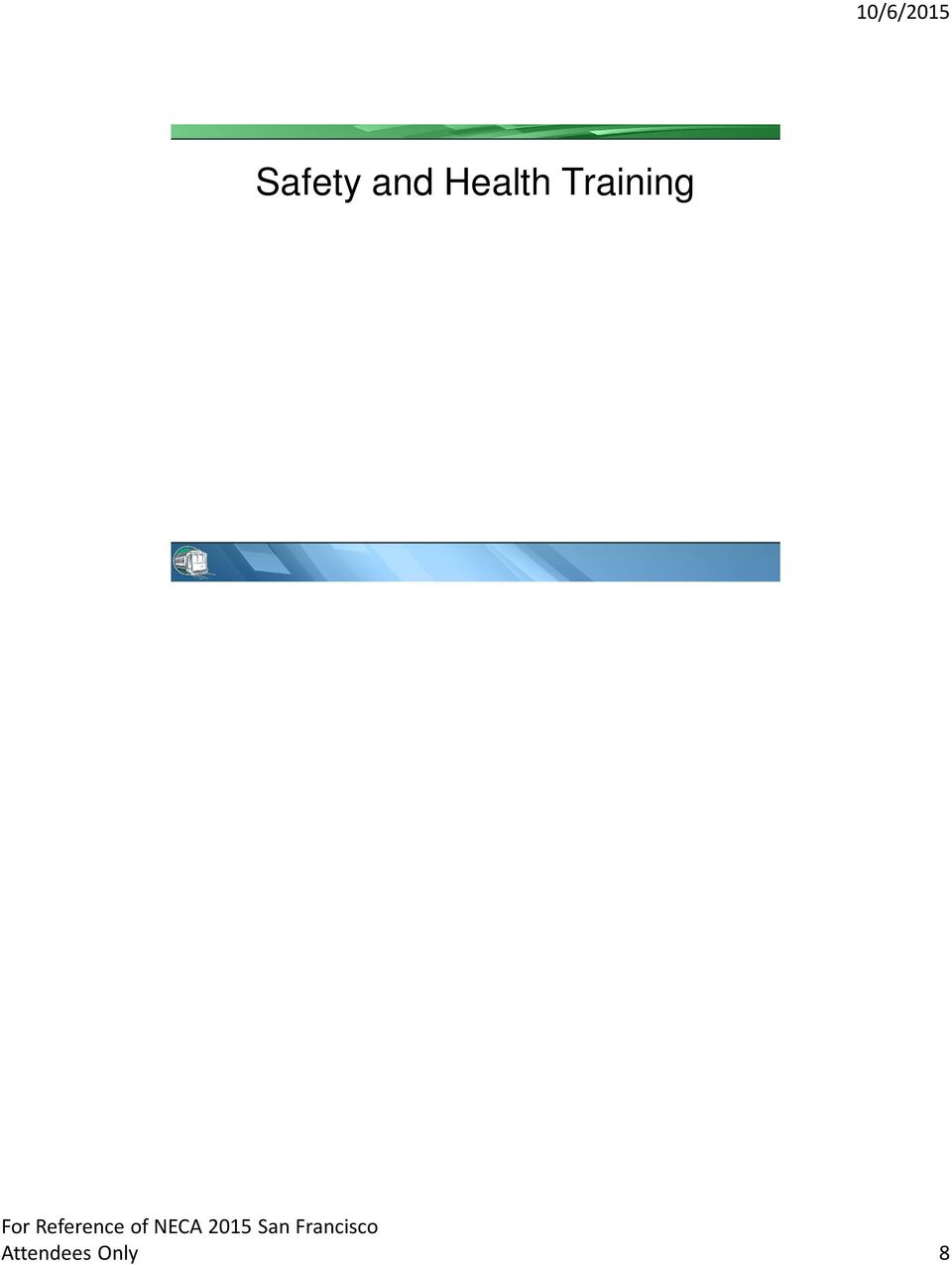 Respirator Training Safety and Health Training Written Programs Task Training Fire