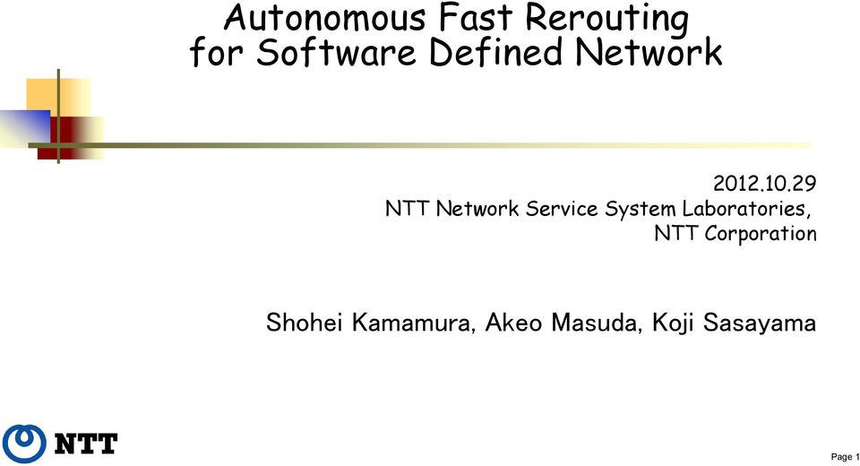 29 NTT Network Service System