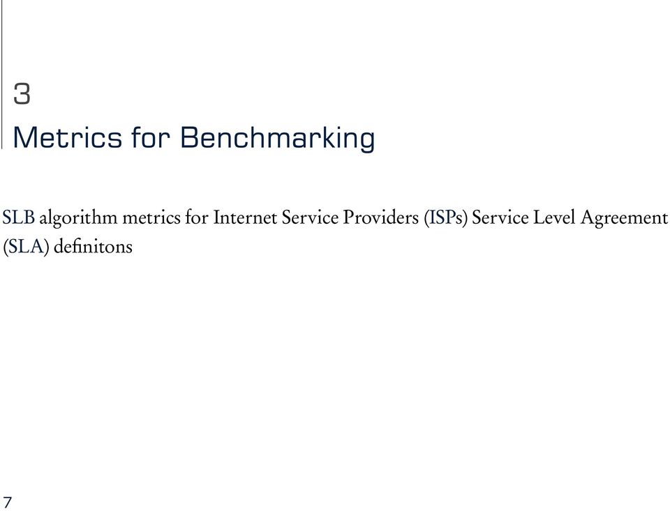 Service Providers (ISPs) Service