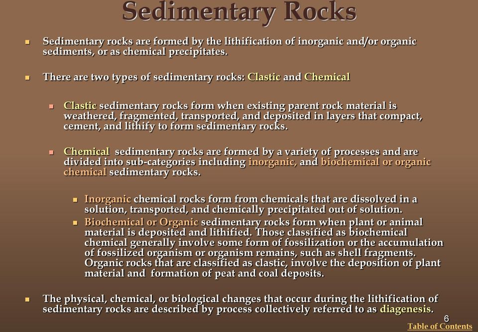compact, cement, and lithify to form sedimentary rocks.
