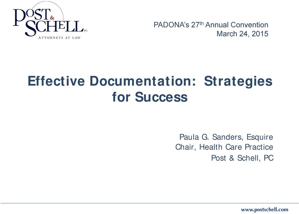 Strategies for Success Paula G.