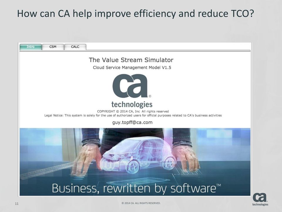 and reduce TCO?