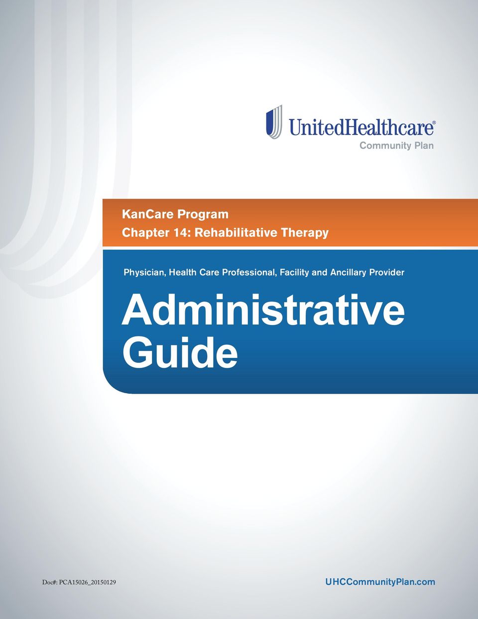 Ancillary Provider Administrative Guide